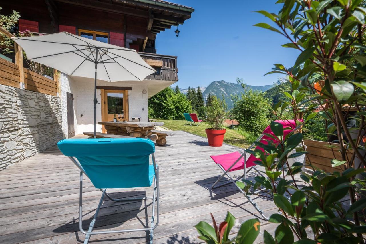 Chalet Des 3 Monts Les Clefs Exterior photo